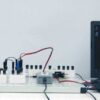 Учебная лабораторная установка «Определение электроемкости конденсатора по осциллограмме его разряда через резистор»