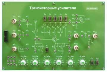 Сменная панель «Транзисторные усилители»