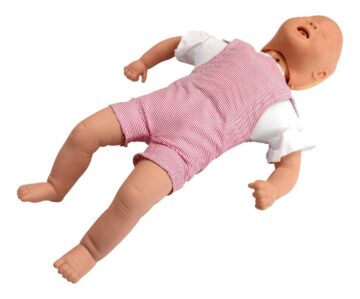Тренажёр-манекен младенца для отработки навыков удаления инородного тела